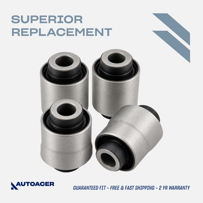 AUTOACER 4p Rear Trailing Arm & Knuckle Bushes For Nissan Pathfinder Armada QX56
