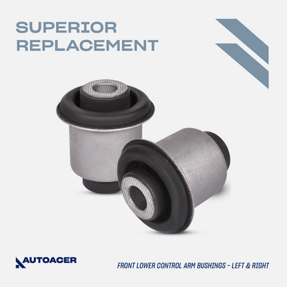AUTOACER - 6p Front Lower Control Arm Bushing Kit for Acura TL TSX 2004 - 2008 & Honda Accord 2003 - 2007