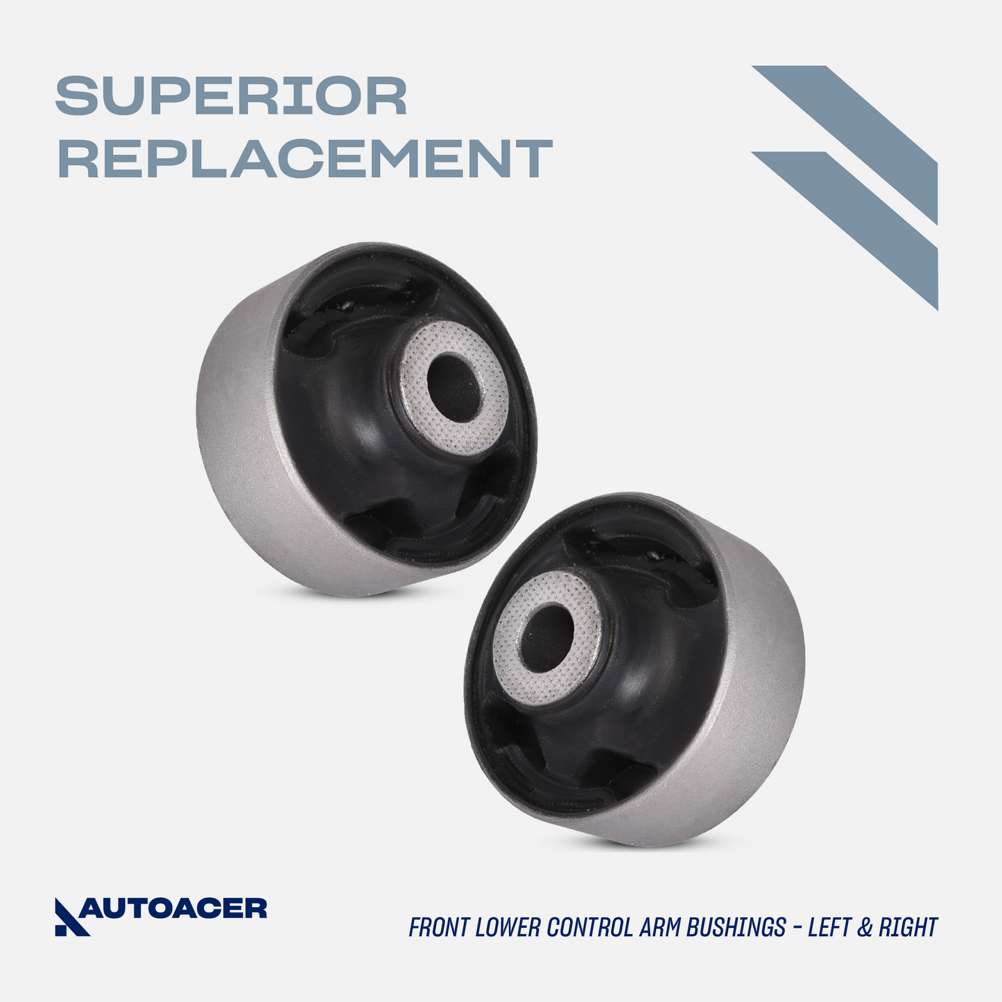 AUTOACER - 6p Front Lower Control Arm Bushing Kit for Acura TL TSX 2004 - 2008 & Honda Accord 2003 - 2007