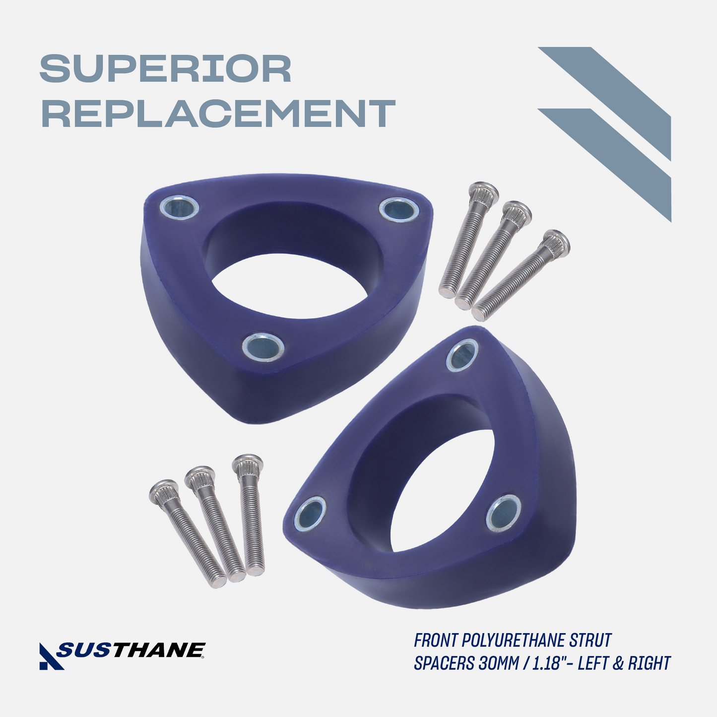 AUTOACER - 4p Front & Rear Leveling Lift Kit 1.6" PU Spacers for Honda Civic Sedan 2000 - 2005, CR-V 2001 - 2006, RSX 2001 - 2006, Element 2003 - 2011