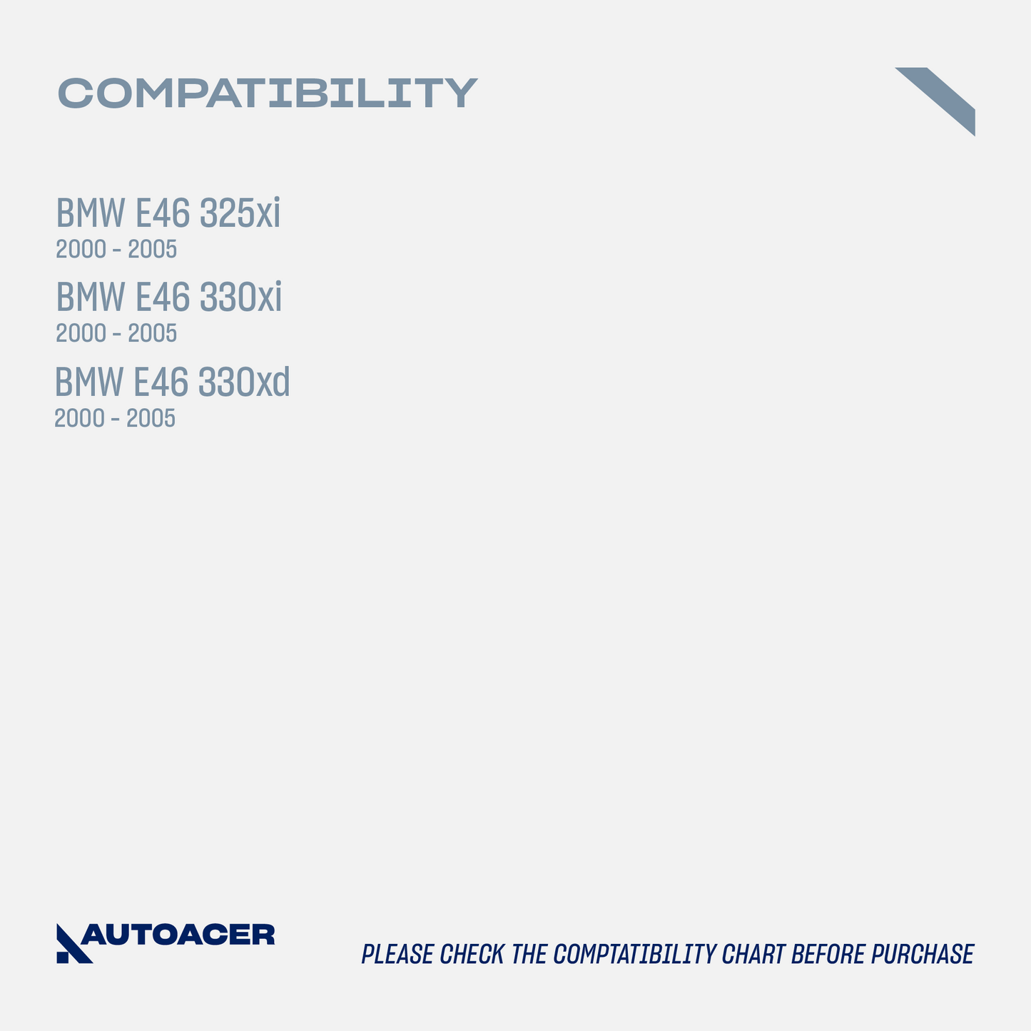 AUTOACER - 6p Front Lower Control Arms, Inner Ball Joints & Bushings Fitted into the Retainer Bracket For BMW 3 Series E46 325Xi 330Xi 330xd 2000-2005