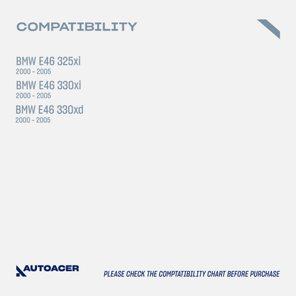 AUTOACER - 6p Front Lower Control Arms, Inner Ball Joints & Bushings Fitted into the Retainer Bracket For BMW 3 Series E46 325Xi 330Xi 330xd 2000-2005