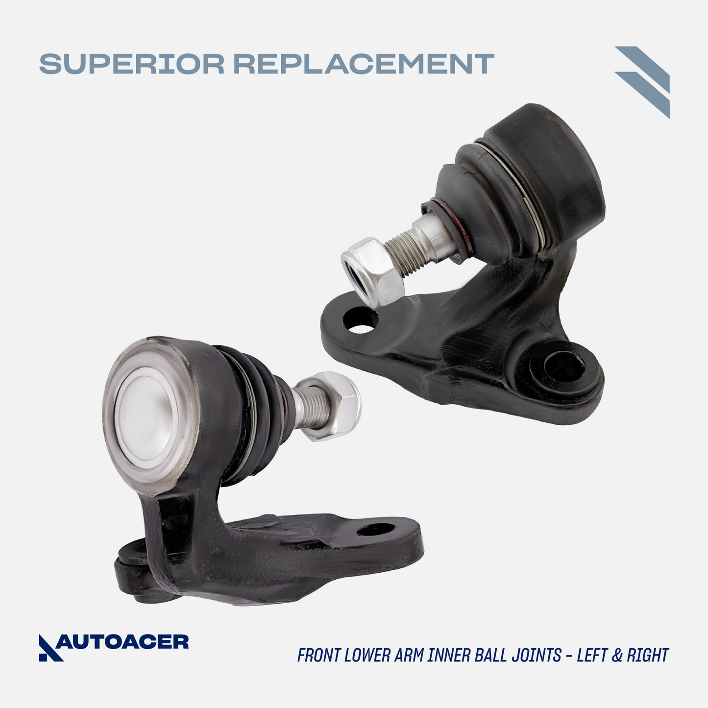 AUTOACER - 14p Front & Rear Track Control Arms, Bushings, Ball Joints For BMW 3 Series E46 325xi / 330xd / 330xi 2000 - 2005