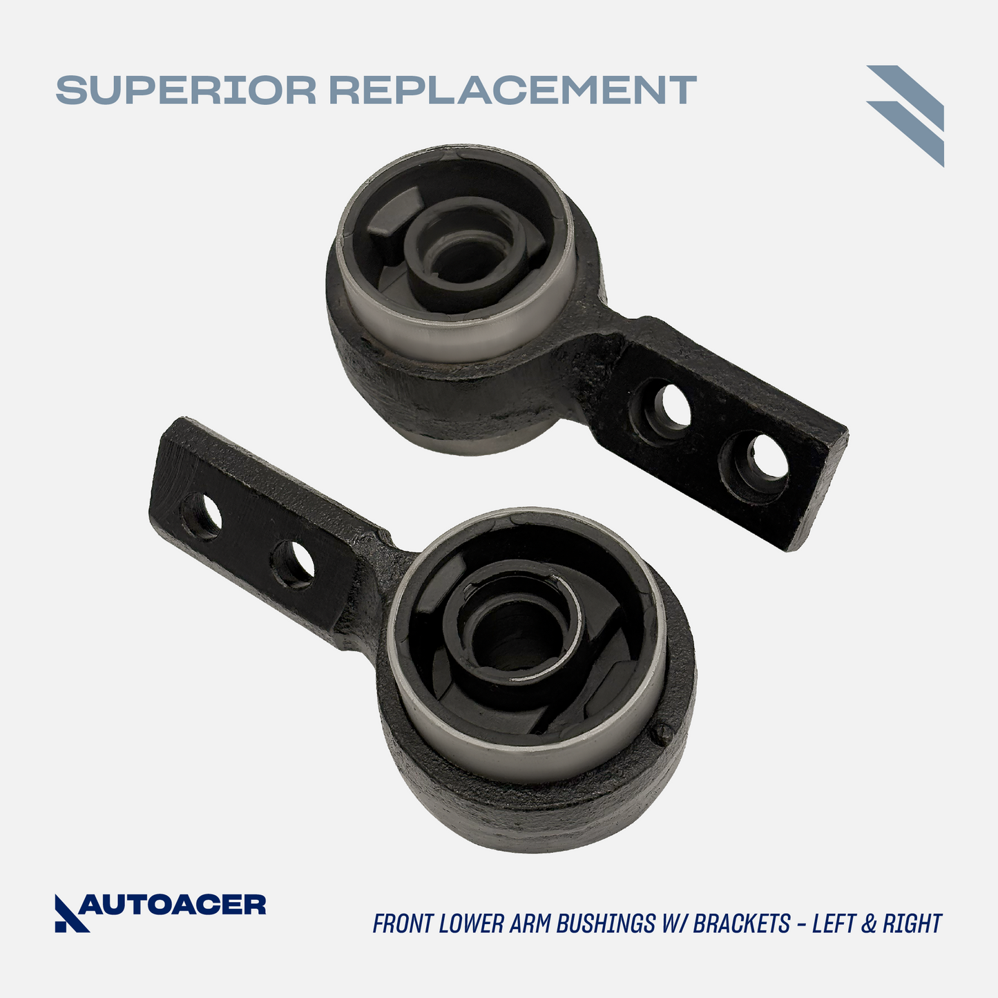 AUTOACER - 14p Front & Rear Track Control Arms, Bushings, Ball Joints For BMW 3 Series E46 325xi / 330xd / 330xi 2000 - 2005