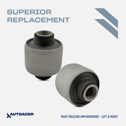 AUTOACER 10p Rear Upper Lower Track Trailing Wishbone Arm Bushes For BMW E46 E36