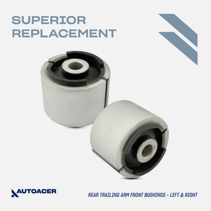 AUTOACER 10p Rear Upper Lower Track Trailing Wishbone Arm Bushes For BMW E46 E36