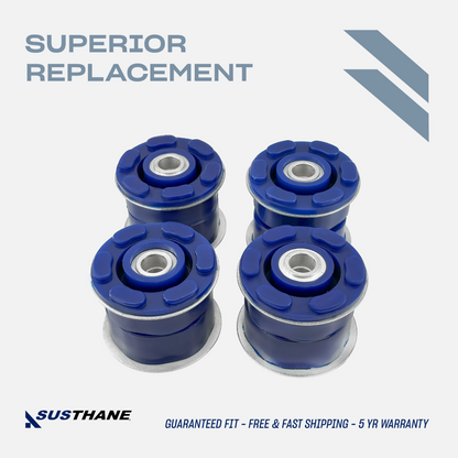 AUTOACER - 4p Rear Axle Subframe Polyurethane Mount Bushing Kit For BMW E53 X5 2000 - 2006