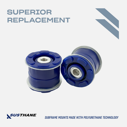 AUTOACER - 8p Rear Axle Subframe Poly Mount Bushings & Bolts for BMW E53 X5 2000 - 2006