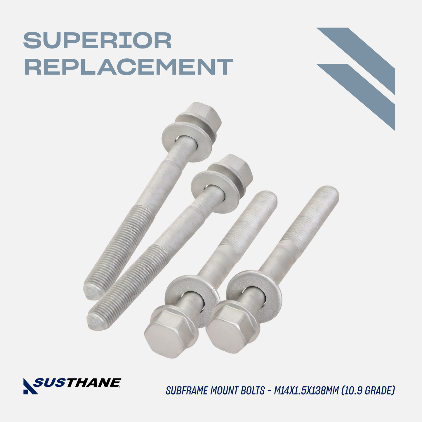 AUTOACER - 8p Rear Axle Subframe Poly Mount Bushings & Bolts for BMW E53 X5 2000 - 2006