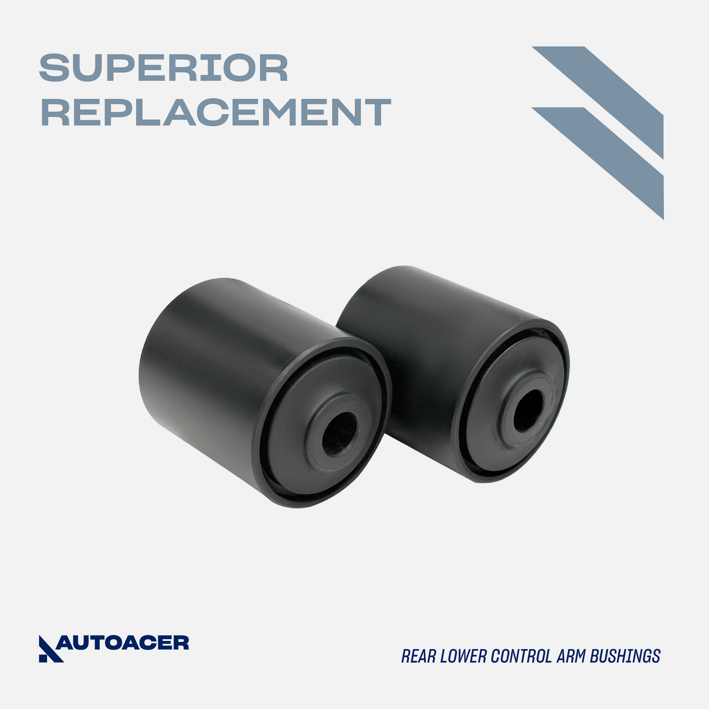 AUTOACER - Rear Lower Control Arm Bushings & Hydra Bushing Kit 6pc for S-Type X200, XJ8, XJR 