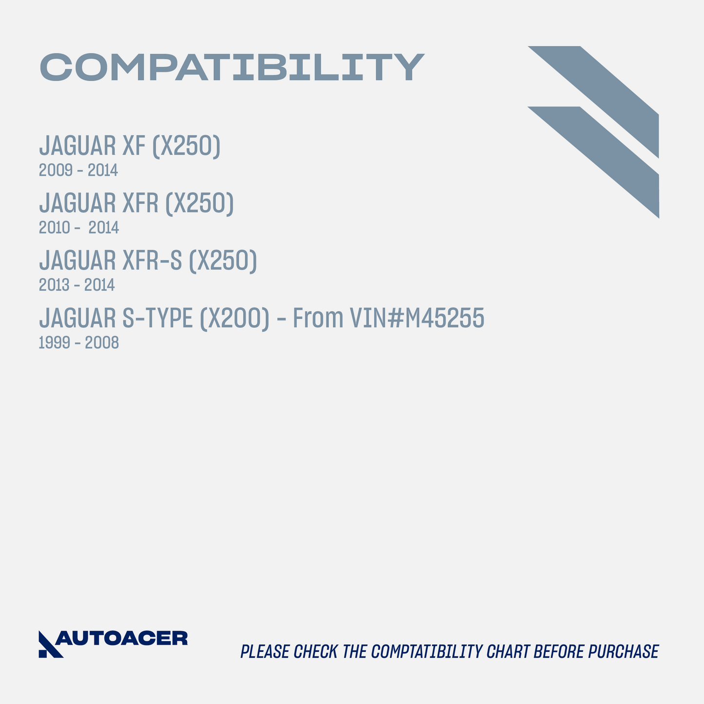 AUTOACER Front & Rear Upper Control Arms 4 Pcs with Bushings & Ball Joints Fitted for S-TYPE (X200) 1999 - 2008, XF 2009 - 2014, XFR 2010 - 2014, XFR-S (X250) 2013 - 2014