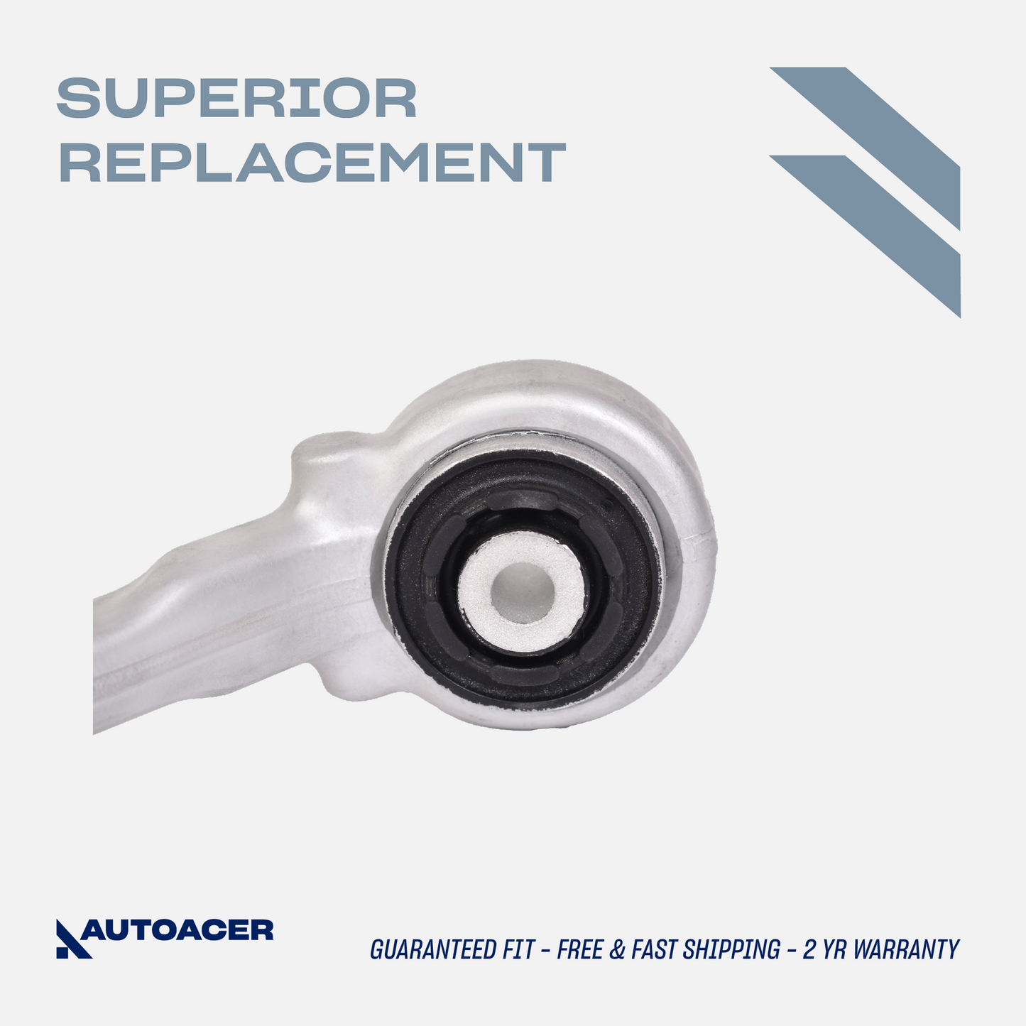 AUTOACER Front & Rear Upper Control Arms 4 Pcs with Bushings & Ball Joints Fitted for S-TYPE (X200) 1999 - 2008, XF 2009 - 2014, XFR 2010 - 2014, XFR-S (X250) 2013 - 2014