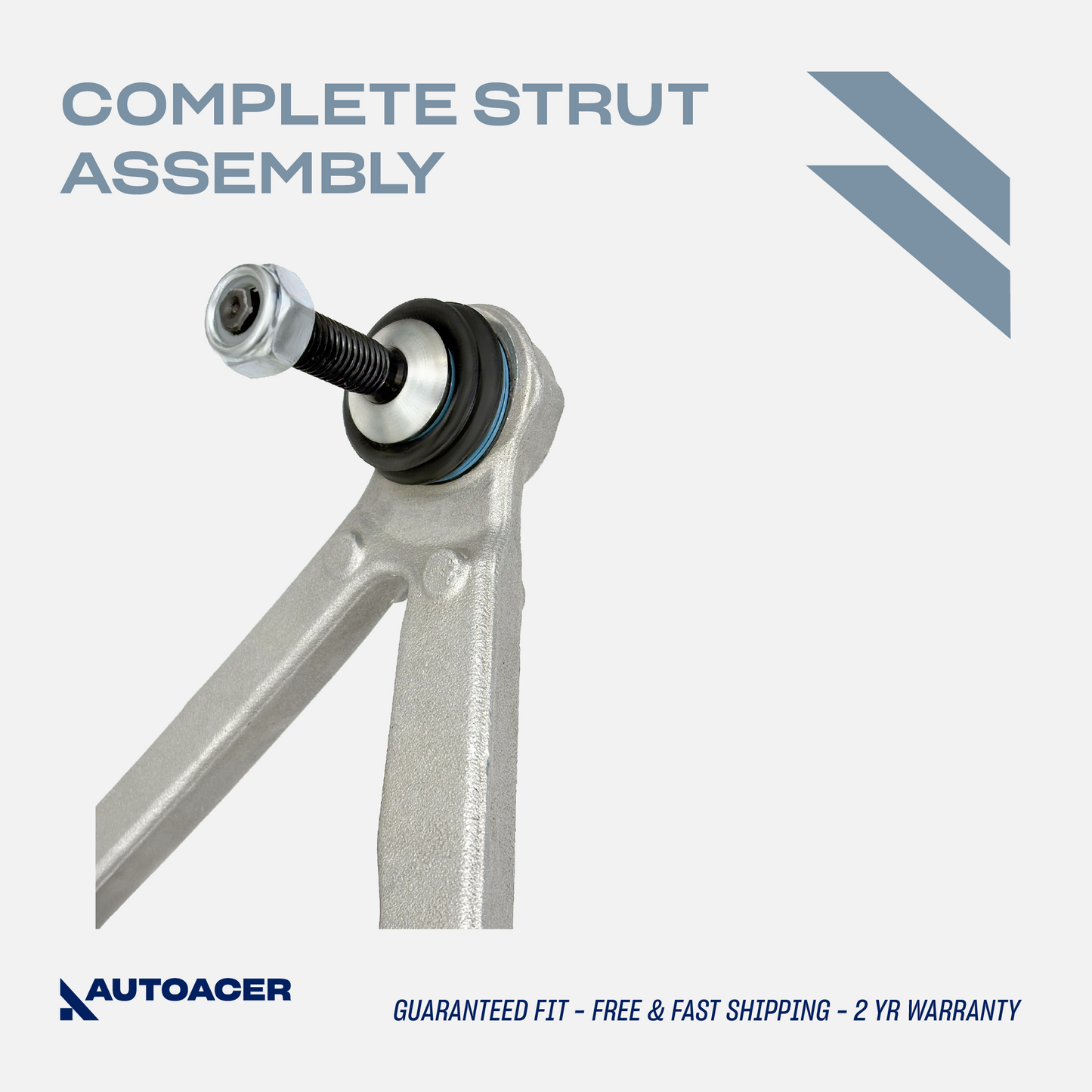 AUTOACER - Rear Upper Control Arm Kit 2 Pcs with Bushings & Ball Joints Fitted, Compatible with LEXUS S-TYPE, XF / XFR / XFR-S, XJ8 / XJR, XJR / XJ, XK / XKR / XKR-S, XJR575, F-TYPE COUPE