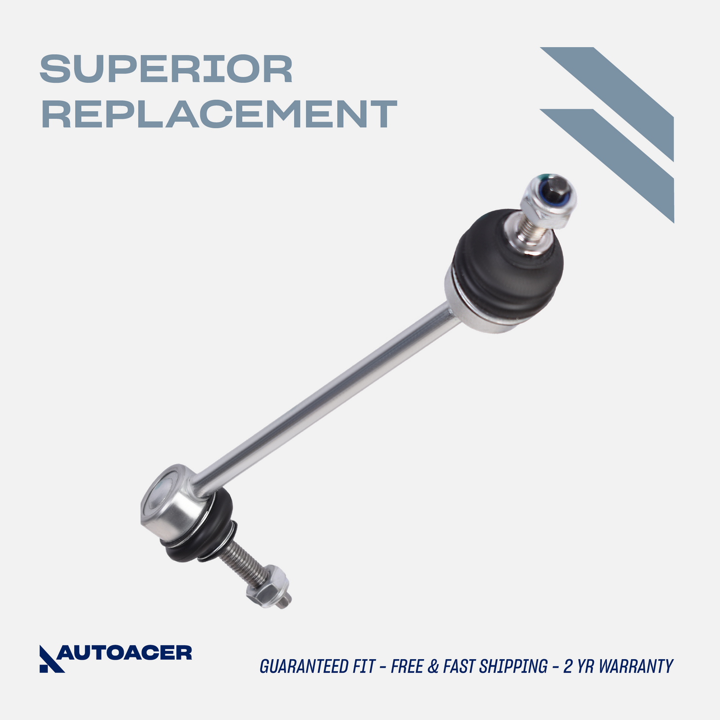 AUTOACER - Rear Sway / Stabilizer Bar Links & Torque Tie Rod Assembly 4 Pcs for S-TYPE, XJ8 / XJR, XJ, XK / XKR / XKR-S, XF / XFR / XFR-S, F-TYPE, VANDEN PLAS, SUPER V8