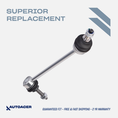 AUTOACER - Rear Sway / Stabilizer Bar Links & Torque Tie Rod Assembly 4 Pcs for S-TYPE, XJ8 / XJR, XJ, XK / XKR / XKR-S, XF / XFR / XFR-S, F-TYPE, VANDEN PLAS, SUPER V8