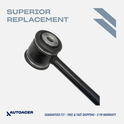 AUTOACER - Rear Sway / Stabilizer Bar Links & Torque Tie Rod Assembly 4 Pcs for S-TYPE, XJ8 / XJR, XJ, XK / XKR / XKR-S, XF / XFR / XFR-S, F-TYPE, VANDEN PLAS, SUPER V8