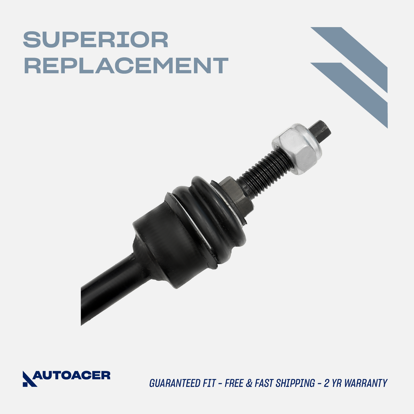 AUTOACER - Rear Sway / Stabilizer Bar Links & Torque Tie Rod Assembly 4 Pcs for S-TYPE, XJ8 / XJR, XJ, XK / XKR / XKR-S, XF / XFR / XFR-S, F-TYPE, VANDEN PLAS, SUPER V8