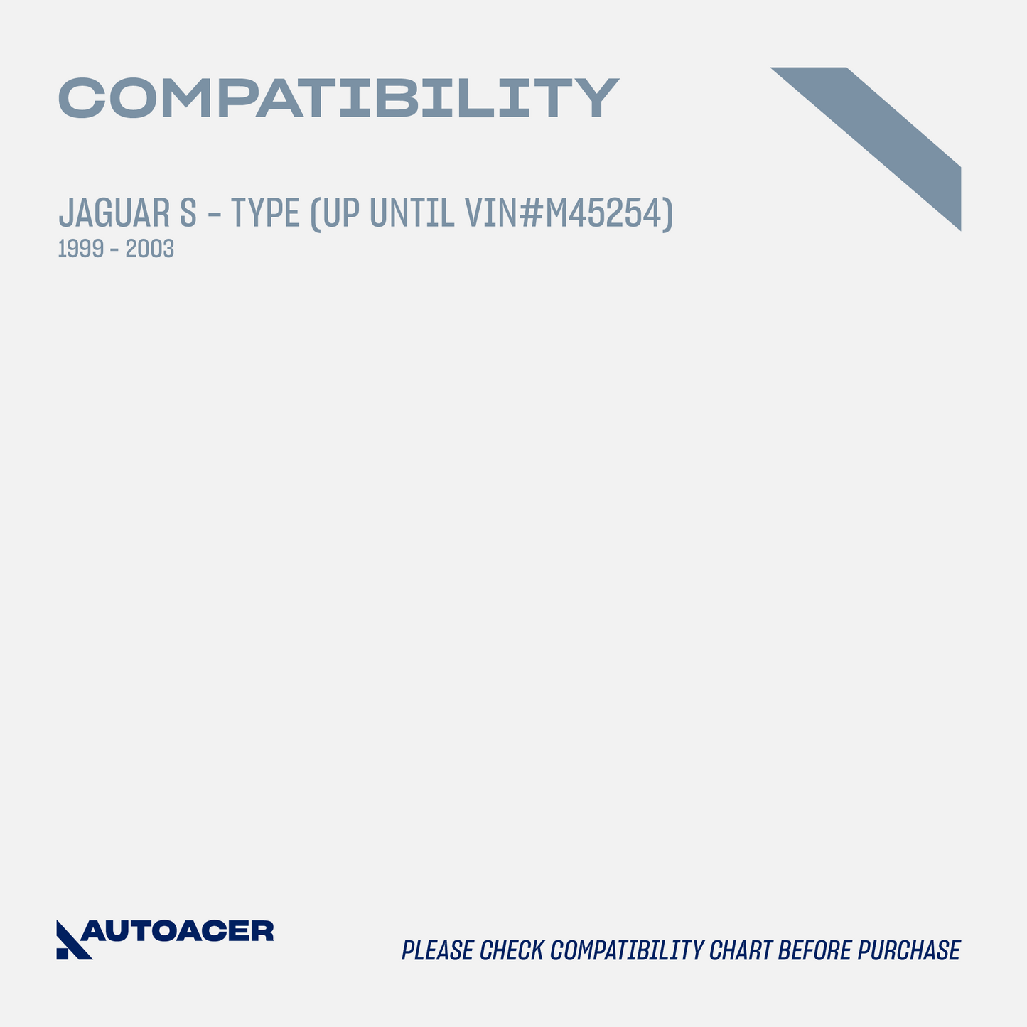 AUTOACER - 2p Front Lower Steering Knuckle Control Arm Right Side with Ball Joint Pre-Fitted & Ball Joint 14mm Left Side For Jaguar S-Type 1999-2003