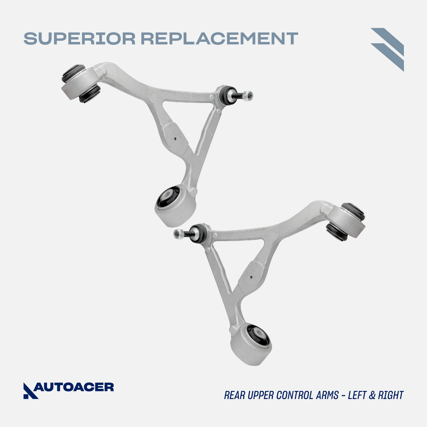 AUTOACER Front Rear Suspension Kit 22p - Control Arms, Bushings, Ball Joints, Stabilizer Bar Links & Tie Rods For JAGUAR S-TYPE 1999 - 2003 