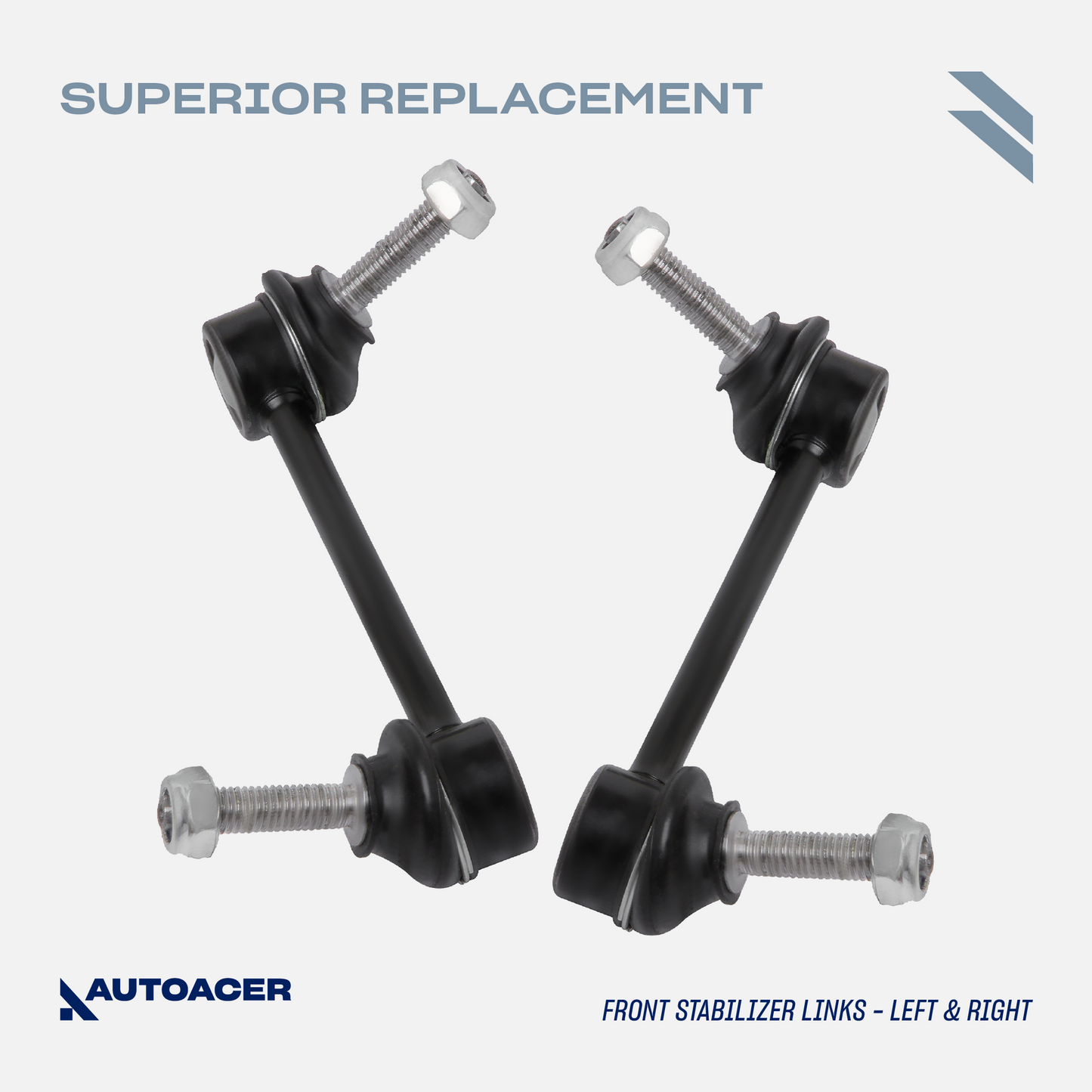 AUTOACER Front Rear Suspension Kit 22p - Control Arms, Bushings, Ball Joints, Stabilizer Bar Links & Tie Rods For JAGUAR S-TYPE 1999 - 2003 