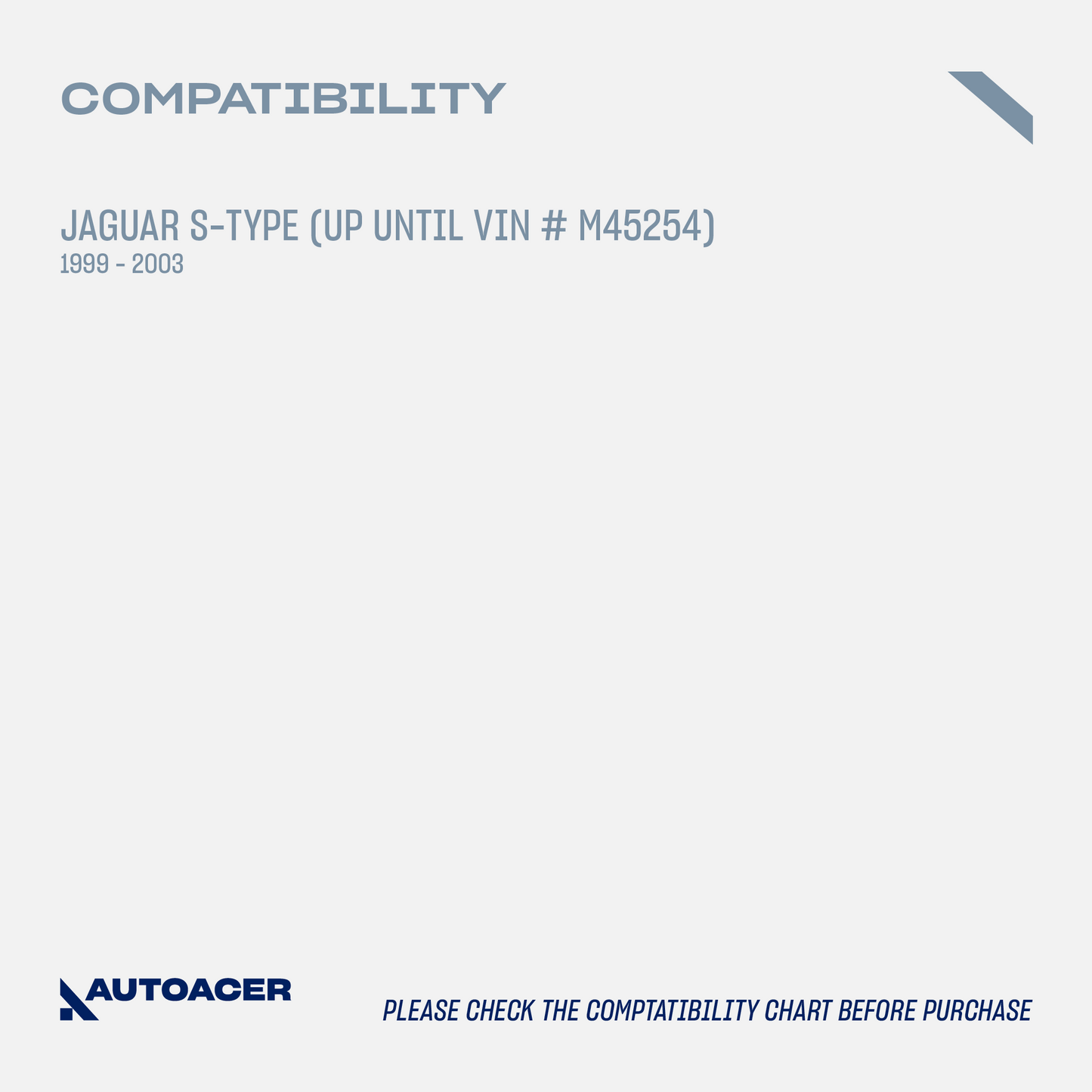 AUTOACER Front & Rear Suspension Kit 24p - Control Arms, Bushings, Knuckle Ball Joints 14mm, Sway Bar Links & Tie Rods For JAGUAR S-TYPE 1999 - 2003