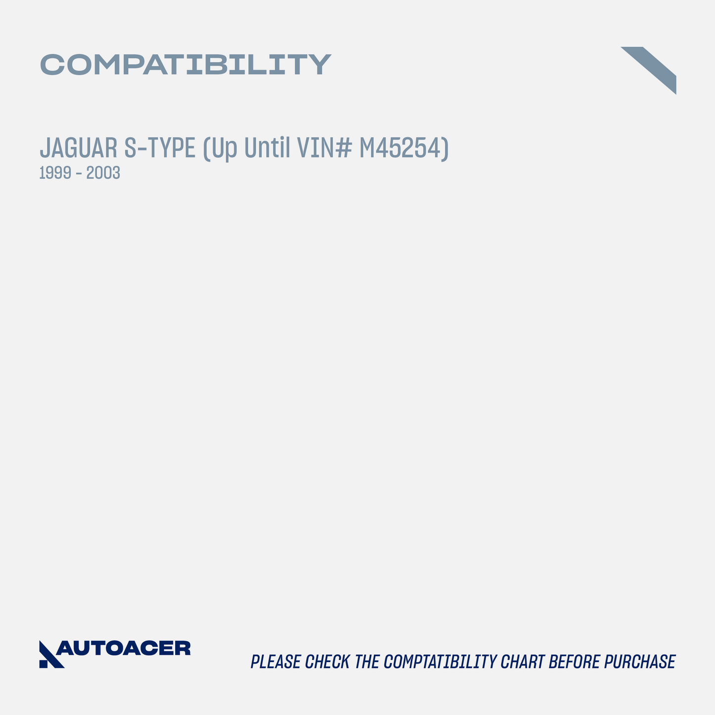 AUTOACER Front & Rear Suspension Kit 26p - Control Arms, Bushings, Ball Joints 14mm, Stabilizer Bar Links, Tie Rods & Sway Bar Bushings For JAGUAR S-TYPE 1999 - 2003