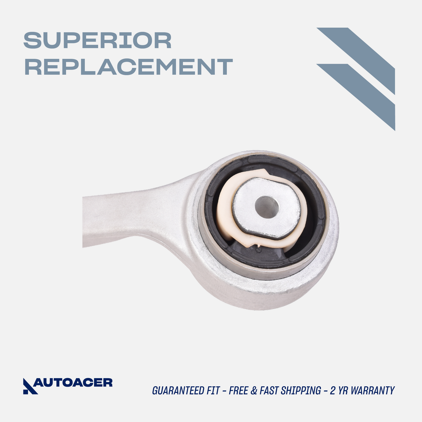 AUTOACER Front Upper & Lower Control Arm Kit 4 Pcs with Ball Joints and Bushings Fitted - Fits S-Type V6 V8 1999 - 2008, XF / XFR / XFR-S (X250) 2008 - 2015
