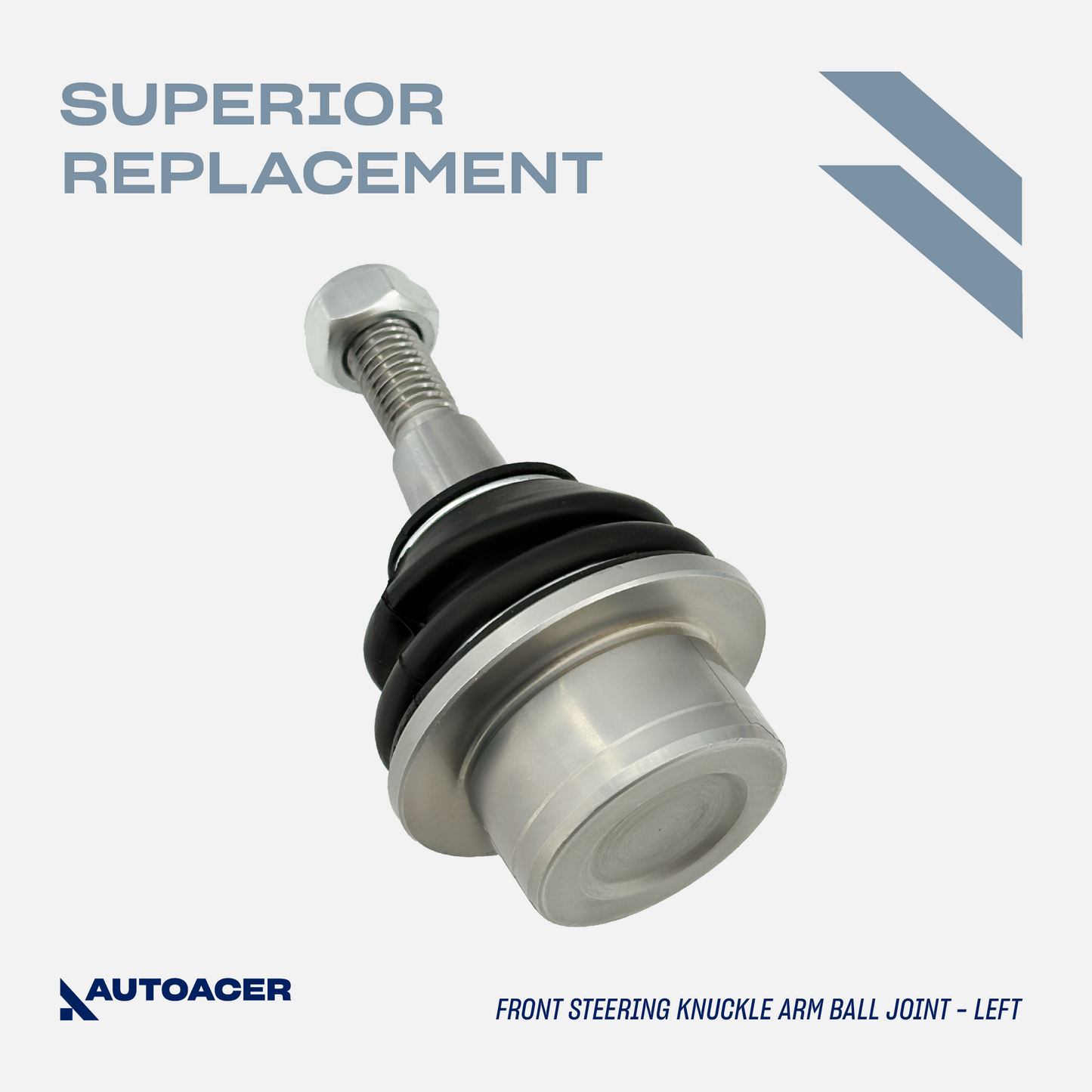 AUTOACER - 2p Front Lower Steering Knuckle Ball Joints For JAGUAR S-TYPE, XJ / XJR / XJ8, SUPER V8, VANDEN PLAS, XK (X150), XF / XFR / XFR-S (X250)
