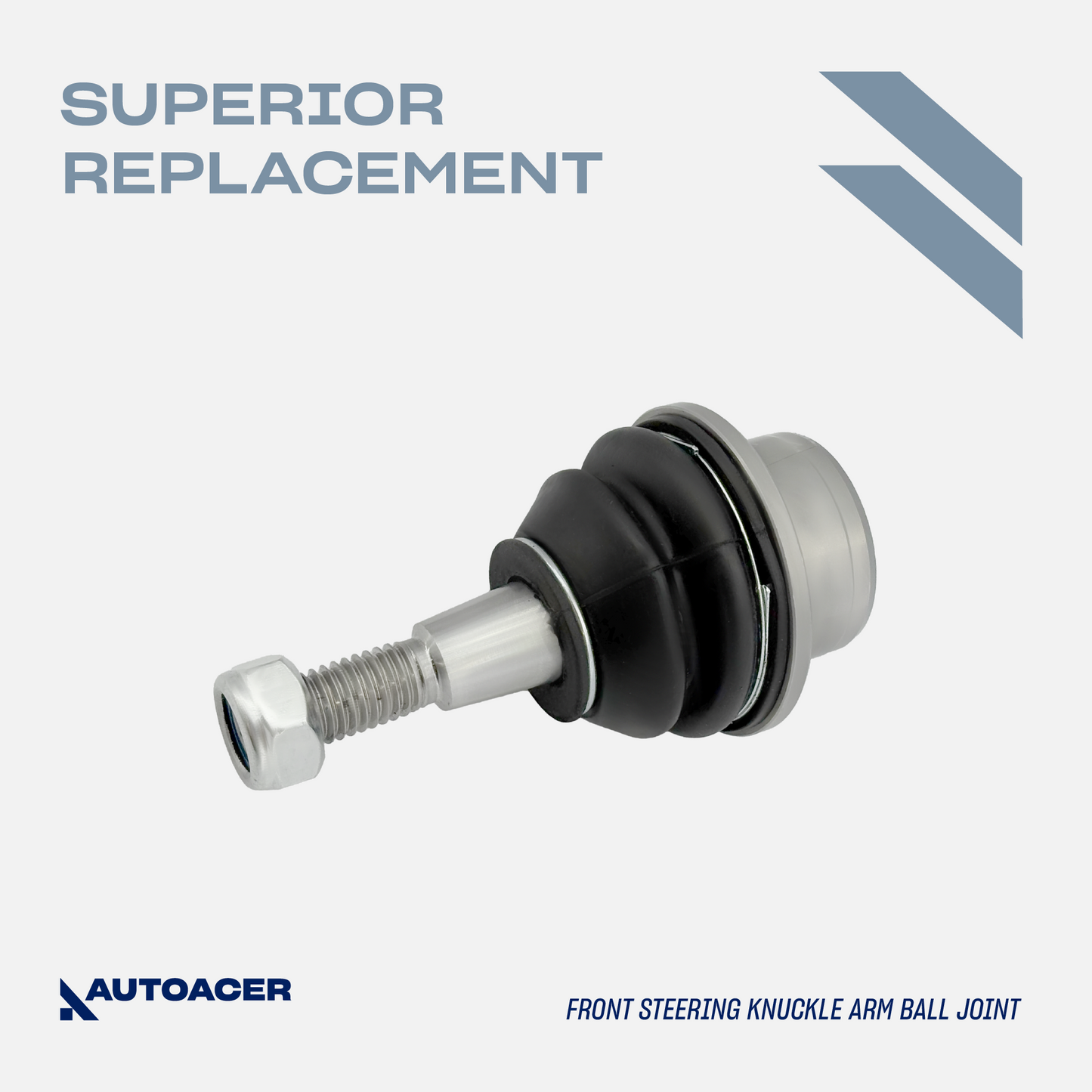 AUTOACER - 2p Front Lower Steering Knuckle Ball Joints For JAGUAR S-TYPE, XJ / XJR / XJ8, SUPER V8, VANDEN PLAS, XK (X150), XF / XFR / XFR-S (X250)