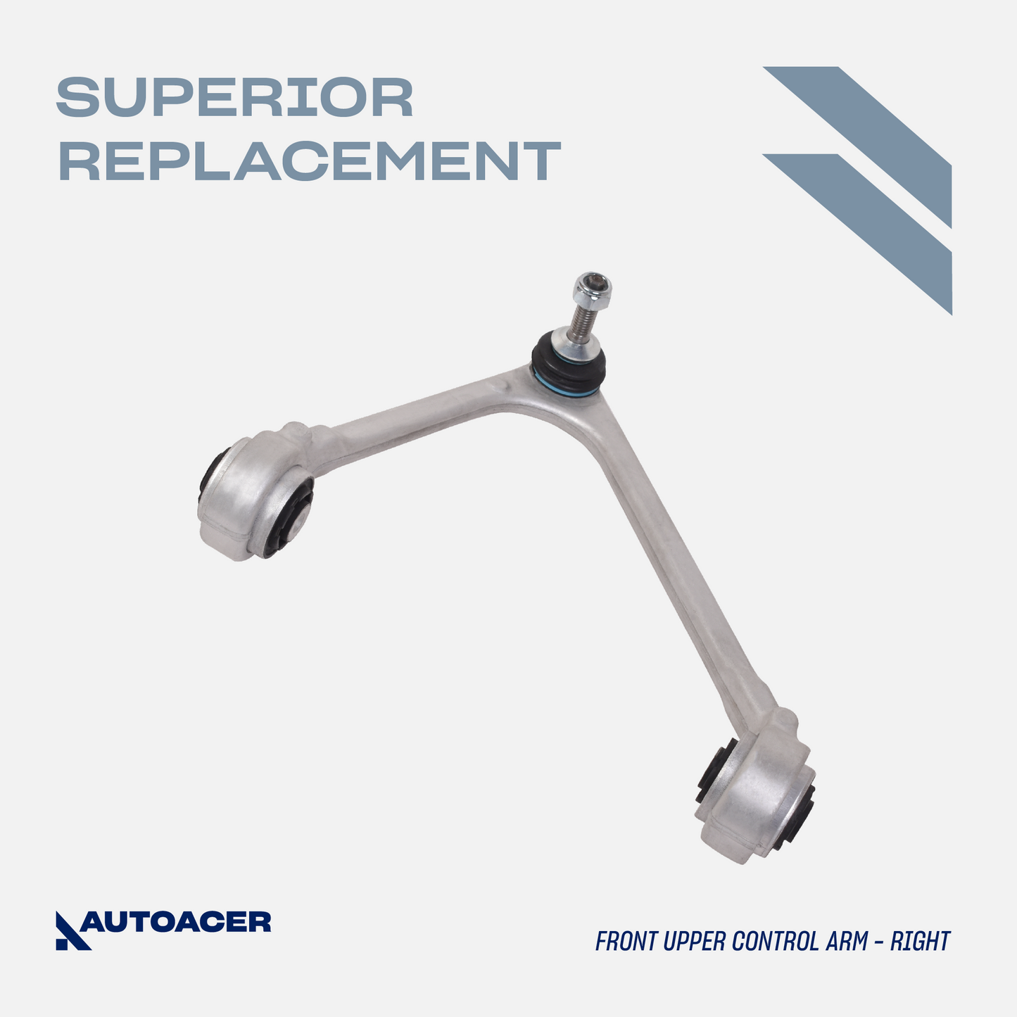 AUTOACER - 4p Front Upper Control Arms & Lower Ball Joint Kit for XJR / XJ8 2003 - 2009, SUPER V8 2005 - 2009, VANDEN PLAS 2004 - 2009, XK / XKR / XKR-S (X150) 2006 - 2014