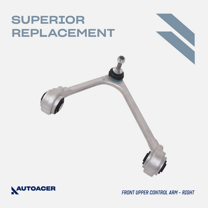 AUTOACER - 4p Front Upper Control Arms & Lower Ball Joint Kit for XJR / XJ8 2003 - 2009, SUPER V8 2005 - 2009, VANDEN PLAS 2004 - 2009, XK / XKR / XKR-S (X150) 2006 - 2014