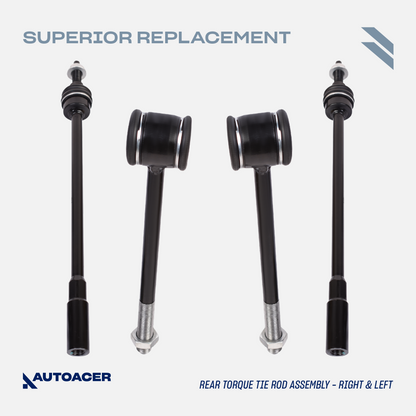 AUTOACER - 10p Front Rear Sway Bar Links, Tie Rods & Steering Knuckle Ball Joint Kit For JAGUAR S-TYPE, XK, SUPER V8, VANDEN PLAS, XJ8 / XJR