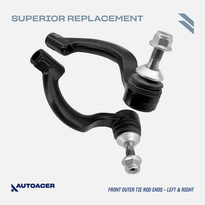 AUTOACER - 10p Front & Rear Sway / Stabilizer Bar Links, Tie Rods & Ball Joints For Jaguar XK / XKR / XKR-S 2010 - 2015, XF / XFR / XFR-S (X250) 2008 - 2015