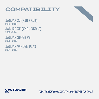 AUTOACER - 4p Front Upper Control Arms & Knuckle Arm Ball Joint Kit for JAGUAR XJ (XJ8 / XJR), XK (XKR / XKR-S), VANDEN PLAS, SUPER V8