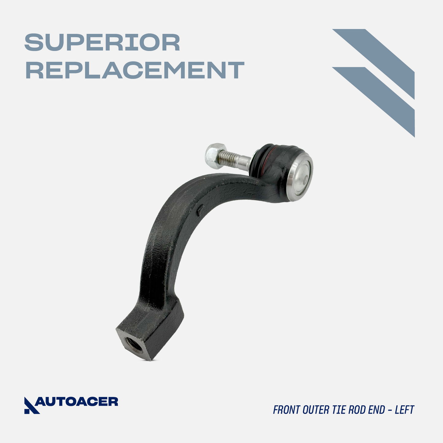 AUTOACER - 6p Front Stabilizer Bar Links, Outer Tie Rod Ends & Sway Bar Bushes 31mm For Jaguar S-Type, XK, Super V8, Vanden Plas, XJ8/XJR