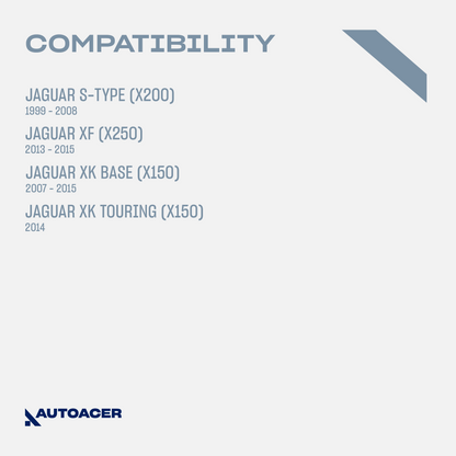 AUTOACER - 20p Front & Rear Strut Mounts, Spring Seat Set, Jounce Bumper & Boots for JAGUAR S-TYPE, XF, XK BASE, XK TOURING