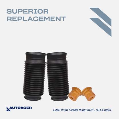 AUTOACER - 20p Front & Rear Strut Mounts, Spring Seat Set, Jounce Bumper & Boots for JAGUAR S-TYPE, XF, XK BASE, XK TOURING