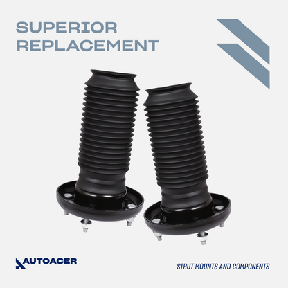 AUTOACER - 20p Front & Rear Strut Mounts, Spring Seat Set, Jounce Bumper & Boots for JAGUAR S-TYPE, XF, XK BASE, XK TOURING
