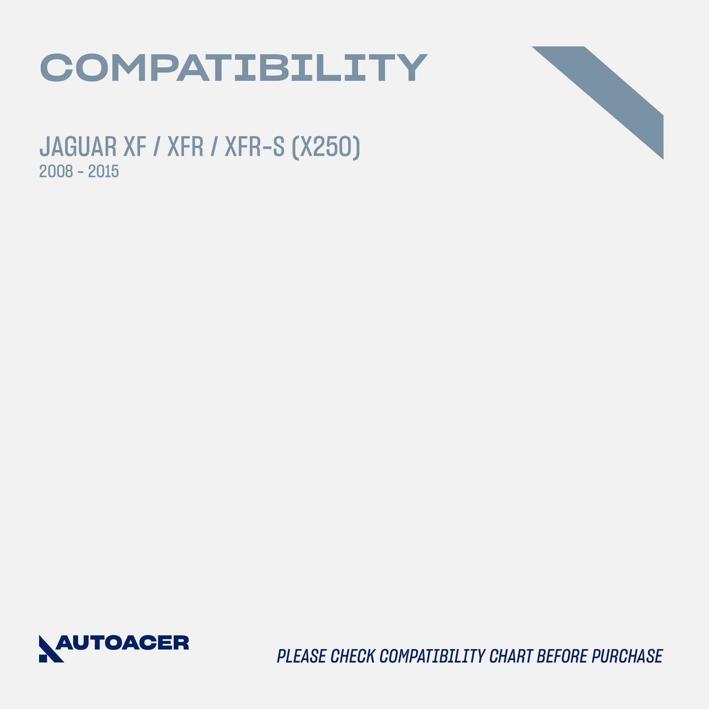 AUTOACER - 14p Front Upper Lower Control Arms Rear Upper Arms & Bushing Kit For Jaguar XF / XFR / XFR-S 2008 - 2015