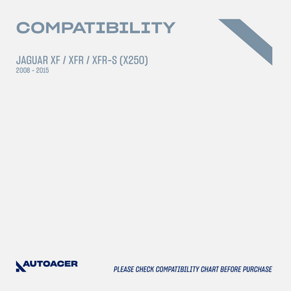 AUTOACER - 14p Front Upper Lower Control Arms Rear Upper Arms & Bushing Kit For Jaguar XF / XFR / XFR-S 2008 - 2015