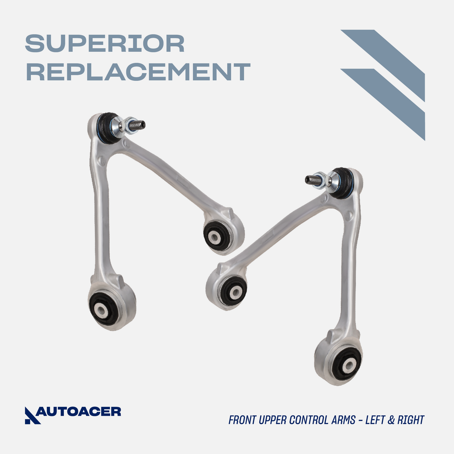 AUTOACER - 14p Front Upper Lower Control Arms Rear Upper Arms & Bushing Kit For Jaguar XF / XFR / XFR-S 2008 - 2015