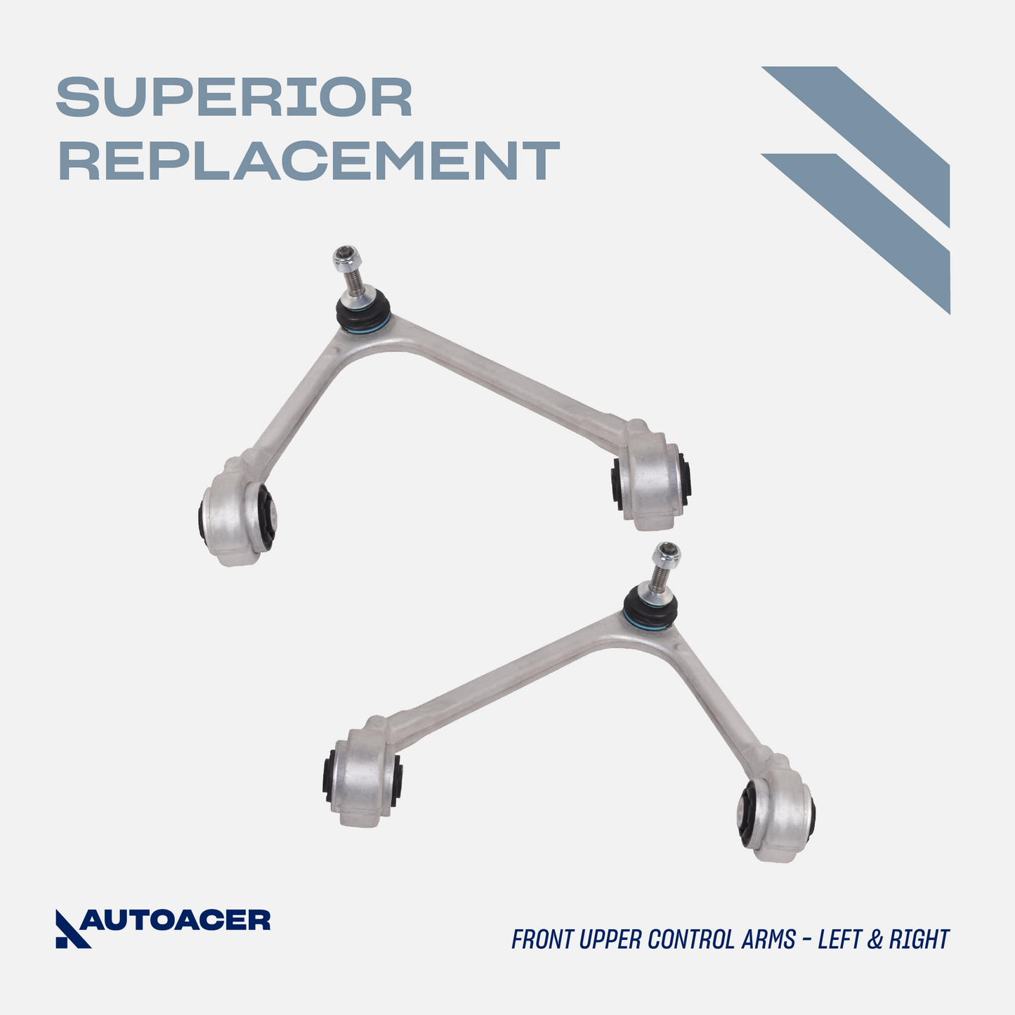 AUTOACER - 6p Front Upper, Lower Control Arms & Trailing Arms, Fits JAGUAR S-TYPE, XJ (XJ8 / XJR), XK / XKR / XKR-S, VANDEN PLAS, SUPER V8