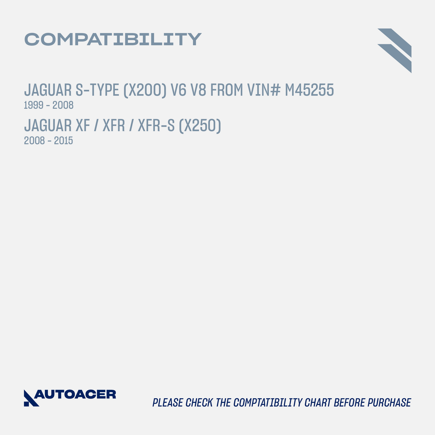 AUTOACER - Front Upper, Lower Control Arms with Bushings Fitted, Trailing Arms, Strut Mounts, Spring Seats, Bumper & Boots 18 Pcs for JAGUAR S-TYPE V6 V8 (X200), XF / XFR /XFR-S (X-250)