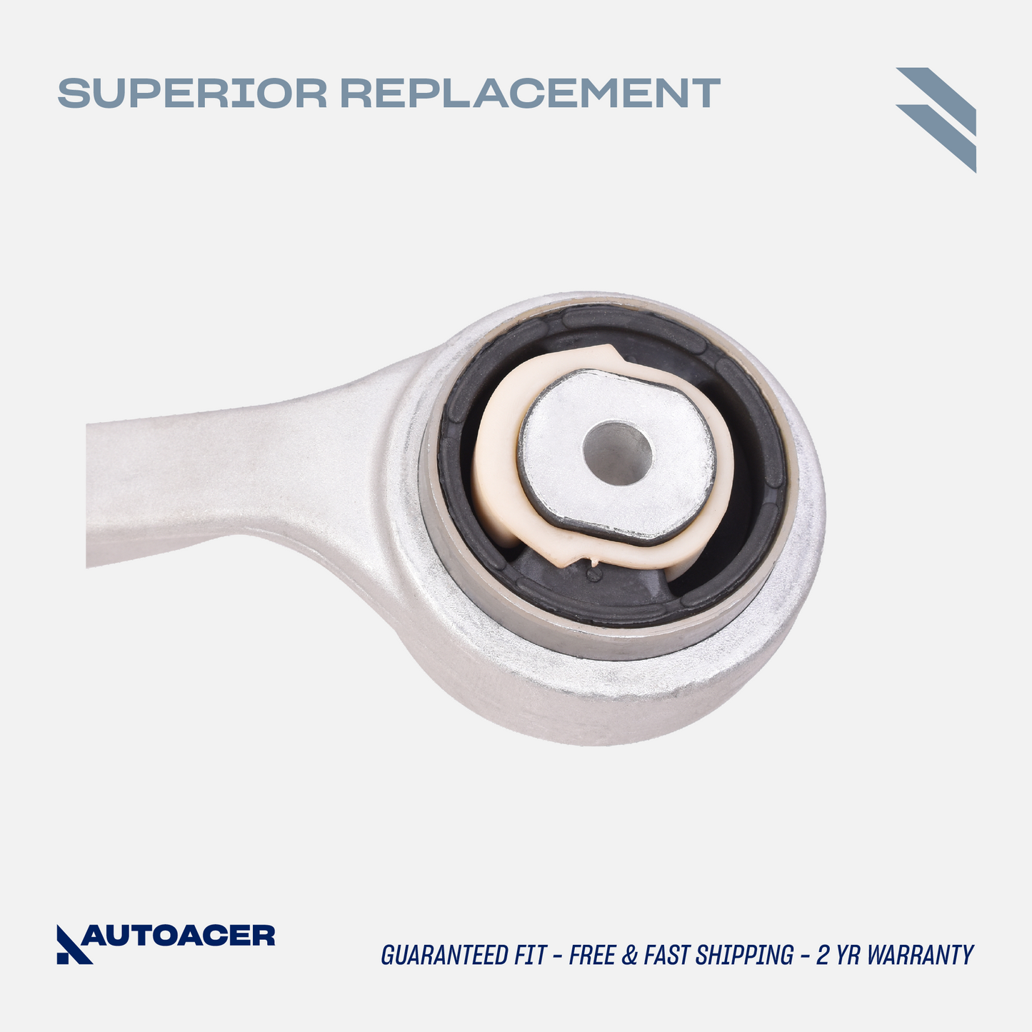 AUTOACER - Front Upper, Lower Control Arms with Bushings Fitted, Trailing Arms, Strut Mounts, Spring Seats, Bumper & Boots 18 Pcs for JAGUAR S-TYPE V6 V8 (X200), XF / XFR /XFR-S (X-250)