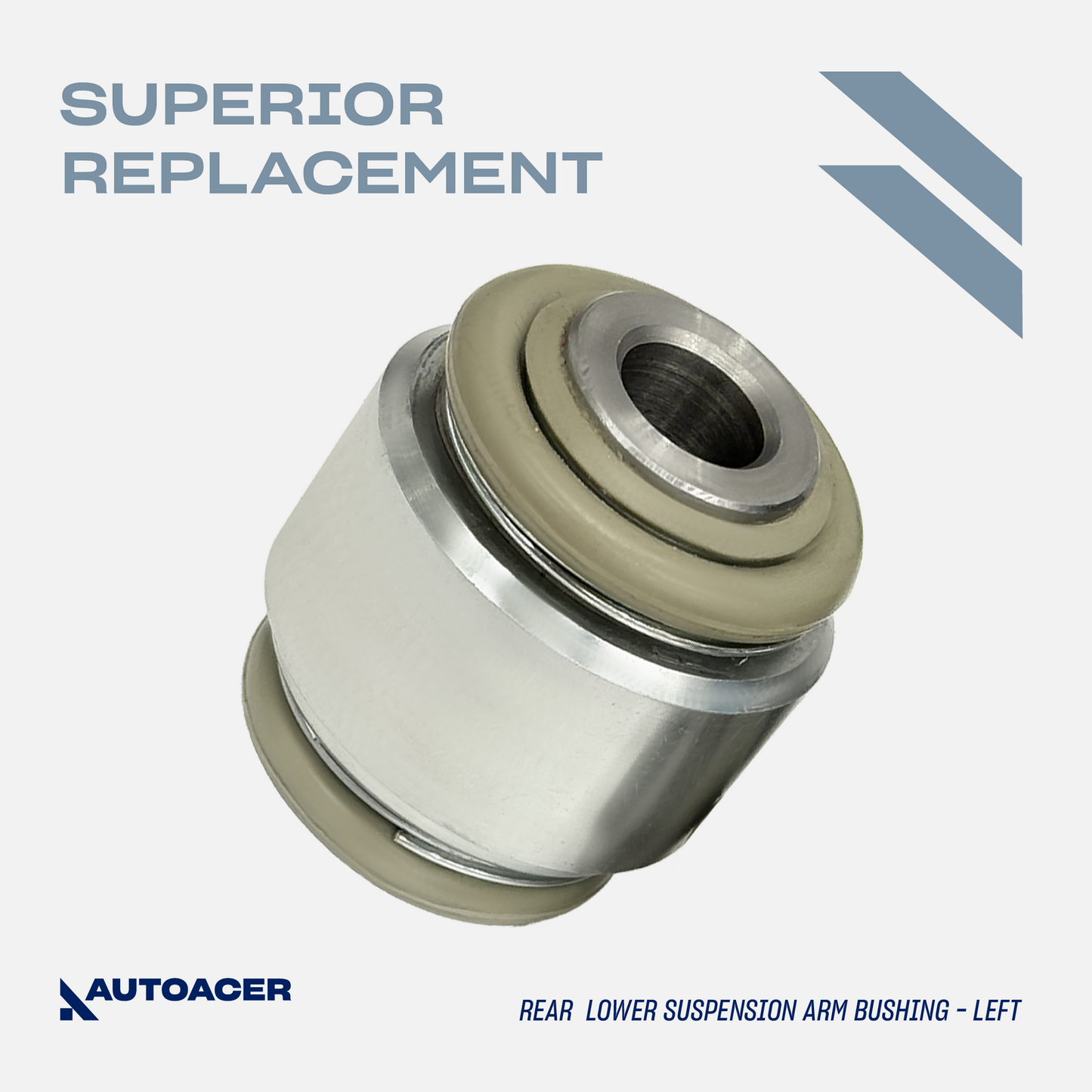 AUTOACER - 2p Rear Lower Wishbone Arm Bushings (Hydra Oil-Filled) For LINCOLN LS / 2000 - 2006, FORD Thunderbird 2002 - 2005