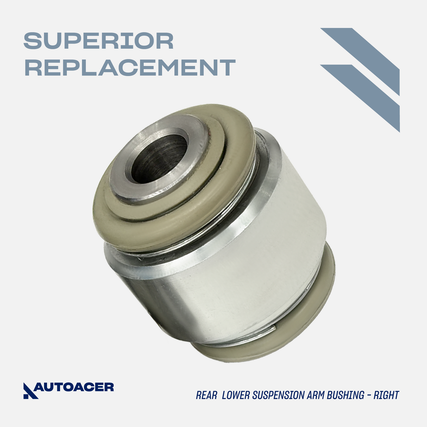 AUTOACER - 2p Rear Lower Wishbone Arm Bushings (Hydra Oil-Filled) For LINCOLN LS / 2000 - 2006, FORD Thunderbird 2002 - 2005