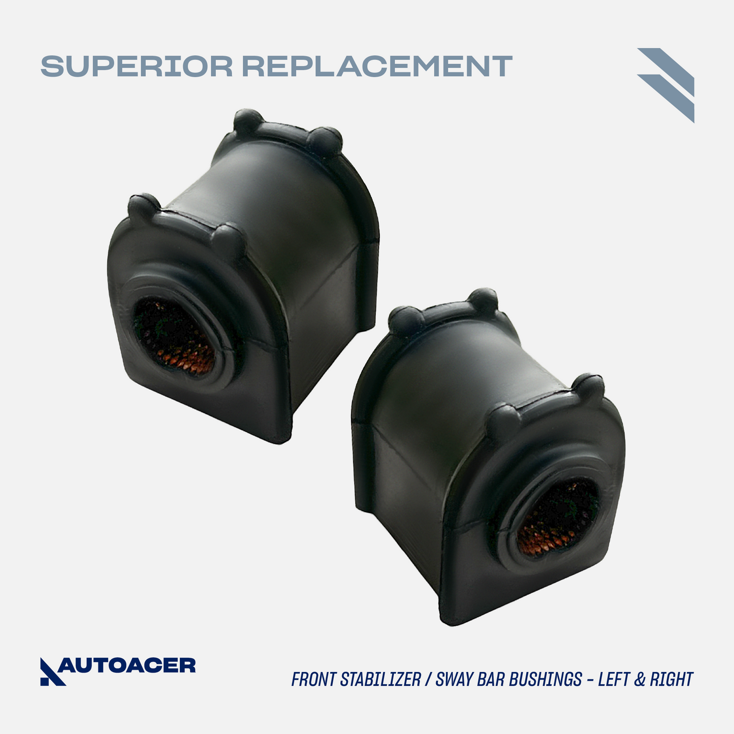 AUTOACER - 10p Front Upper Control Arms, Sway Bar Bushings (31mm), Ball Joints, Stabilizer Bar Links & Tie Rods for JAGUAR S-TYPE, XK, SUPER V8, VANDEN PLAS, XJ8 / XJR