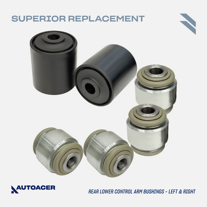 AUTOACER - 20p Front & Rear Stabilizer Bar Links, Tie Rods, Trailing Arm Bushings & Hydra Bushes 54mm For JAGUAR S-Type, XK / XKR, Super V8, Vanden Plas