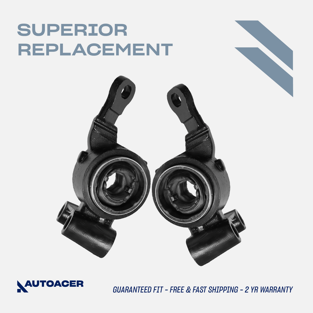 AUTOACER - 4p Front Lower Control Arms & Control Arm Bushings with Brackets For MINI COOPER, COOPER S, ONE / ONE DIESEL, WORKS / S WORKS, JOHN COPPER WORKS 2001 - 2008 