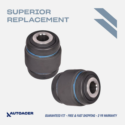 Rear Bushing Kit 2 Piece - Rear Hub Bushes for LAND ROVER LR3 2004-2009, LR4 2009-2018, RANGE ROVER SPORT 2005-2013